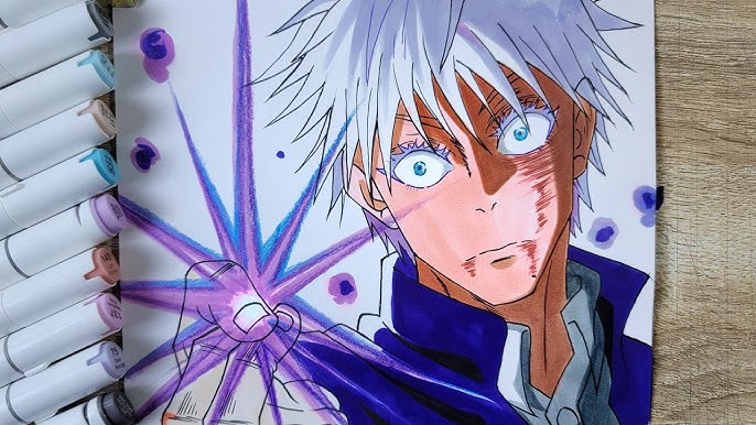 Step 1: Gojo Uses Blue, the Power of Attraction
