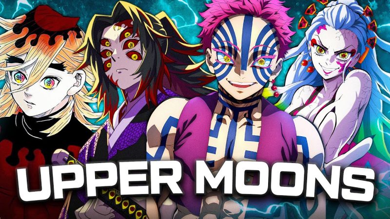 how do all the upper moons laugh in demon slayer