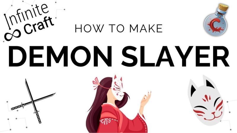 how to make demon slayer in infinite craft