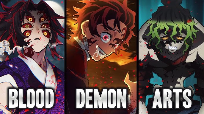 which demon uses blood in demon slayer